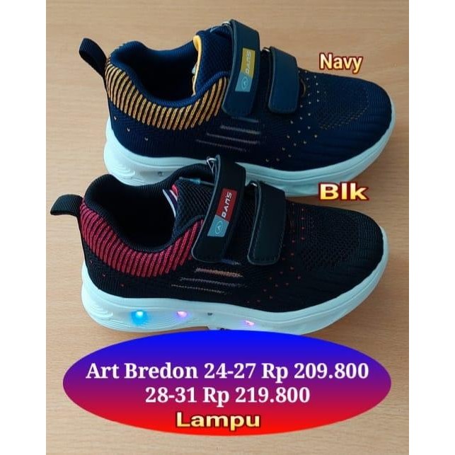 Dans Sepatu Lampu Anak Laki laki