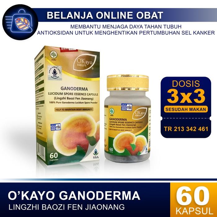 

O'KAYO NATURE GANODERMA LUCIDUM SPORE ESSENCE CAPSULE