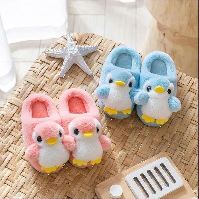 Sandal Anak Rumah Indoor / Sandal Couple Import Anak Unisex Lucu Empuk