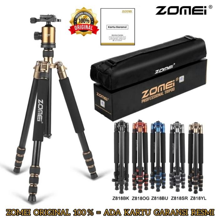 Zomei Z818Z888 Professional Tripod Monopod With Ball Head For Kamera