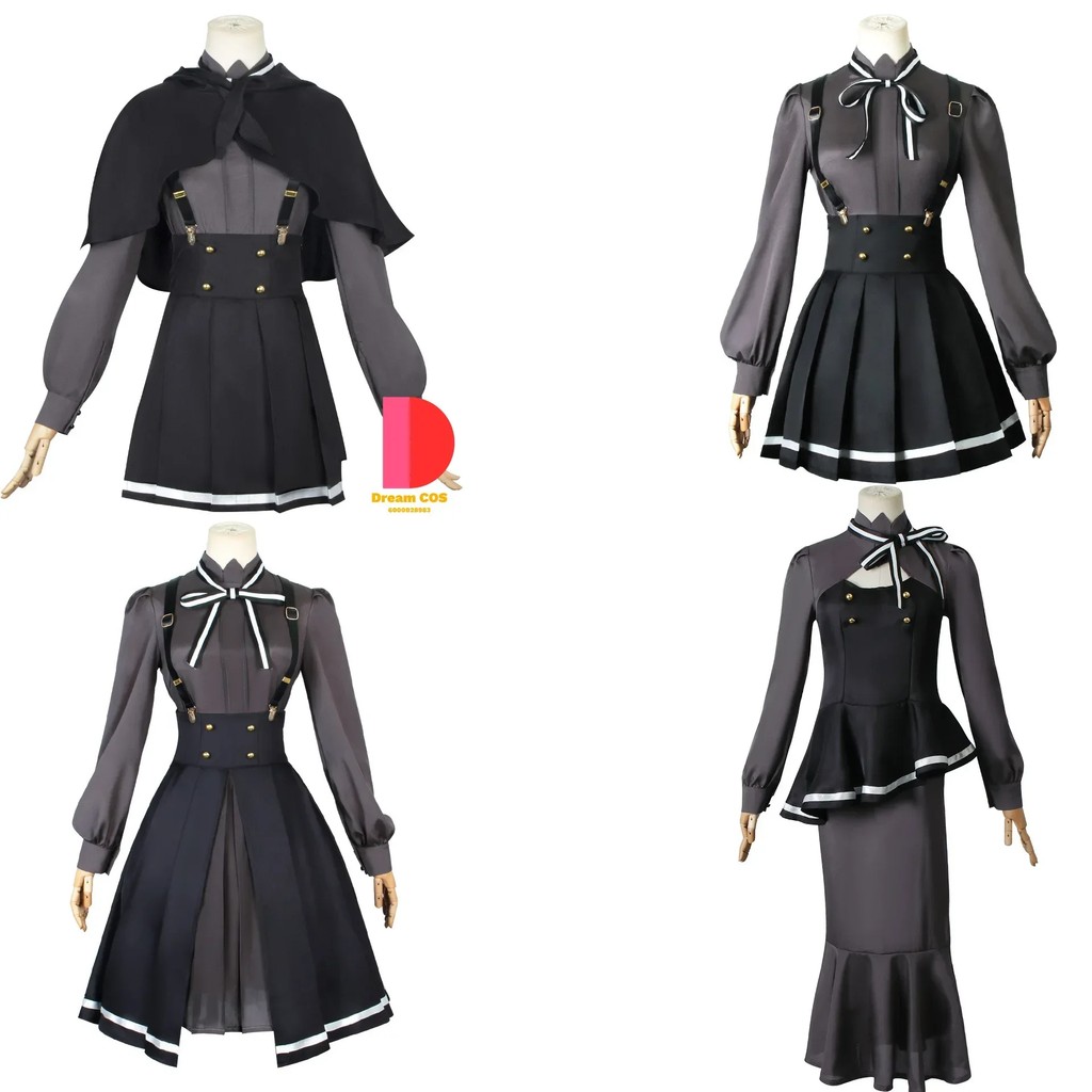 Anime Spy Classroom Hanazono Lily Cosplay Costume School Uniform Wig Flower Garden Hairpin Stockings