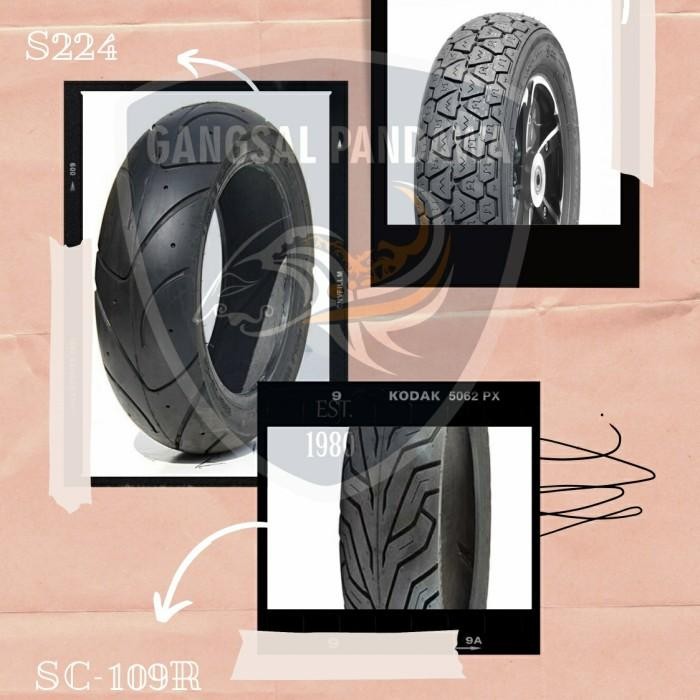 Ban Luar Vespa 100/90-10 Tubeless Delitire SC-111