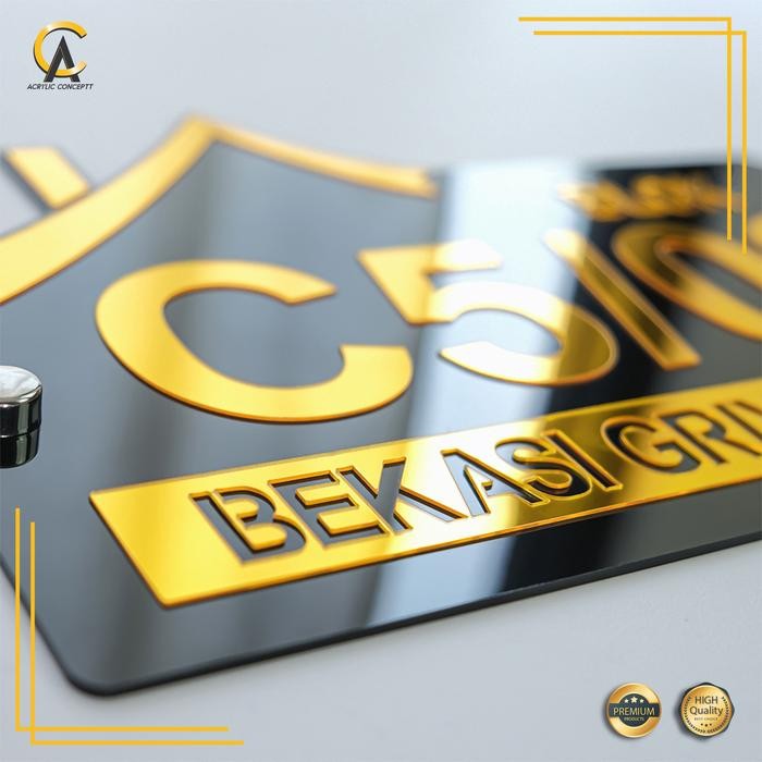 Plat no rumah Akrilik/no rumah minimalis/no rumah akrilik