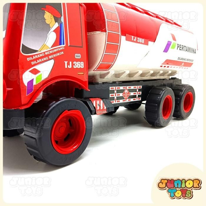 Mainan Mobil Truk Minyak Truk Tangki Pertamina Ukuran Besar 53 Cm