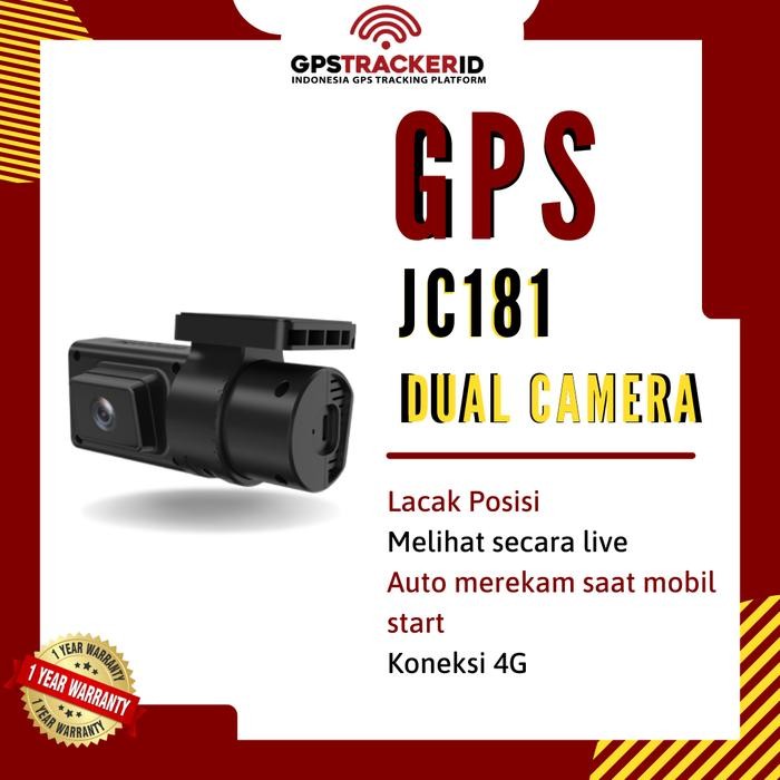 Spesial Gps Tracker Jc181 Dual Camera Dashcam 4G Mobil Original