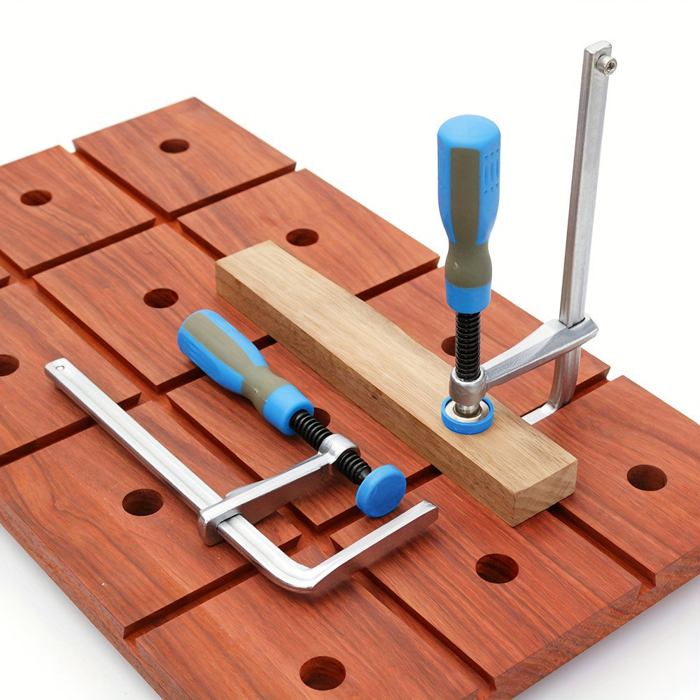 Dovetail Clamp With Soft-Grip Handle + Dovetail Router Bit ,for Track Saw Guide Rail DIY Desktop