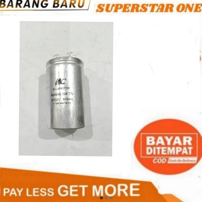 kapasitor Capasitor MC running AC 10uf 10uf Mikro 400 450v