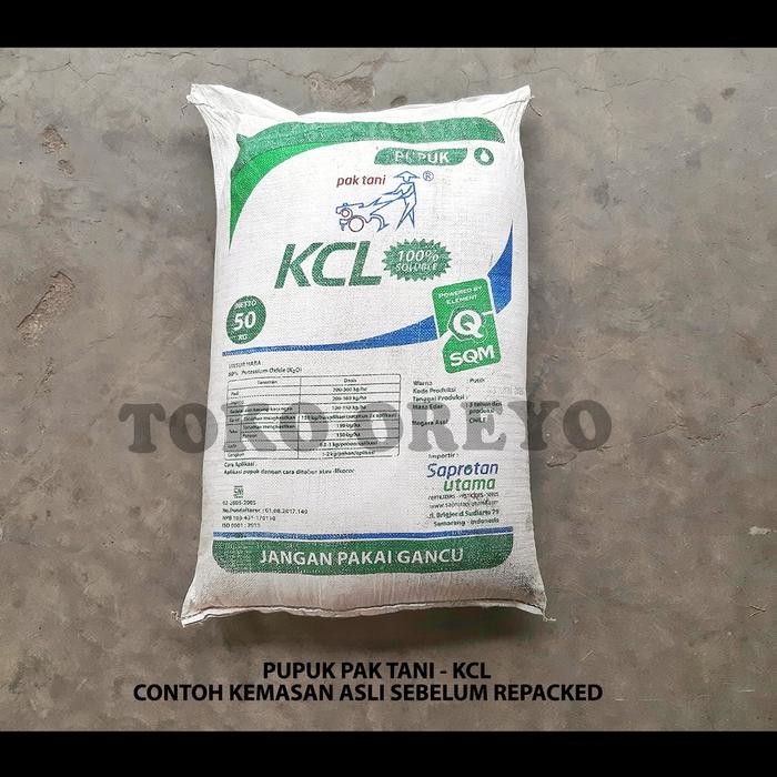 Terang Tani Pupuk Pak Tani Kcl Putih 1 Kg Kemasan Repack