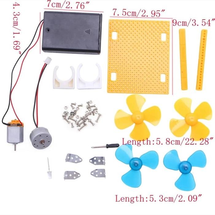G5 DINAMO MOTOR GENERATOR TURBIN PEMBANGKIT LISTRIK DC MINI EDUKASI