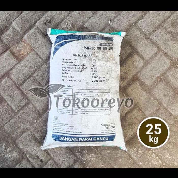 Terang Tani Pupuk Pak Tani Npk 15 15 15 Premium 25 Kg Kp Via Gosend Grab