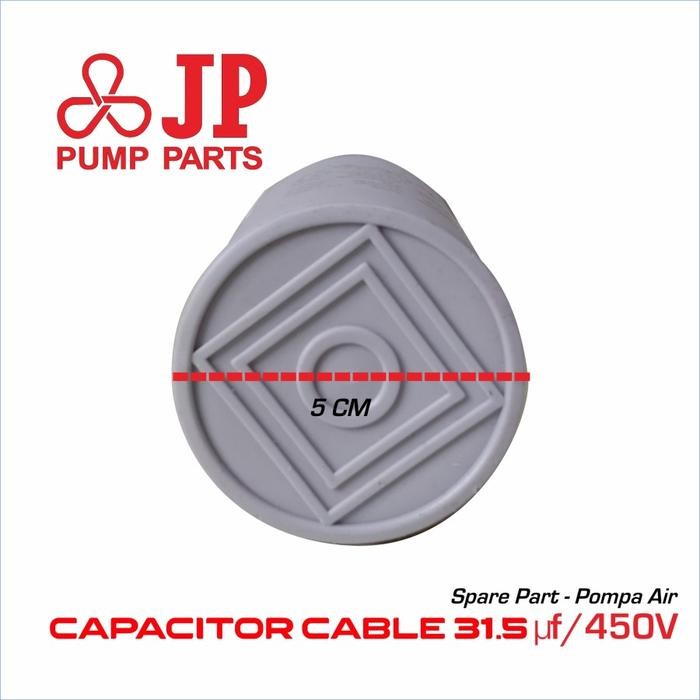 KAPASITOR KABEL 31,5UF 450 V KAPASITOR POMPA AIR 31.5 UF