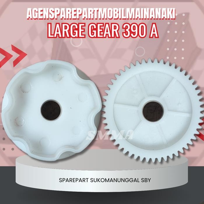 GEARBOX 390 LARGE GEAR PLIKO / DINAMO / MOBIL MOTOR MAINAN AKI
