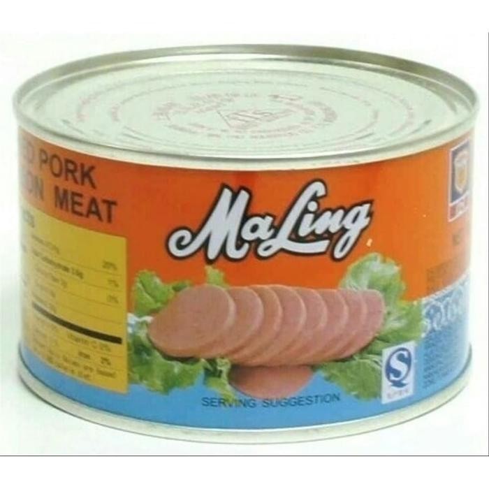 

maling kaleng besar (canned pork luncheon meat) 397 gram kornet babi
