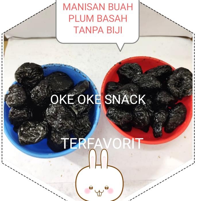 

Manisan Plum / Plum Basah Tanpa Biji 500gram