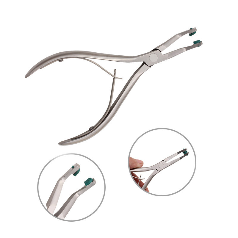New Dental Temporary teeth Crown Removal Pliers Temporary tooth forceps Dentist tools