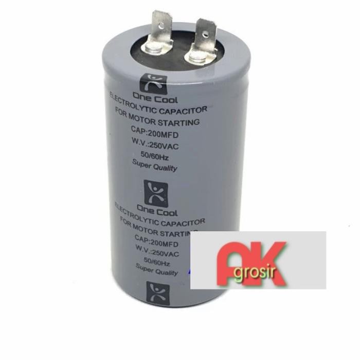 Kapasitor Starting 200 uf/Capacitor 200uf/Capasitor Starting 200MFD