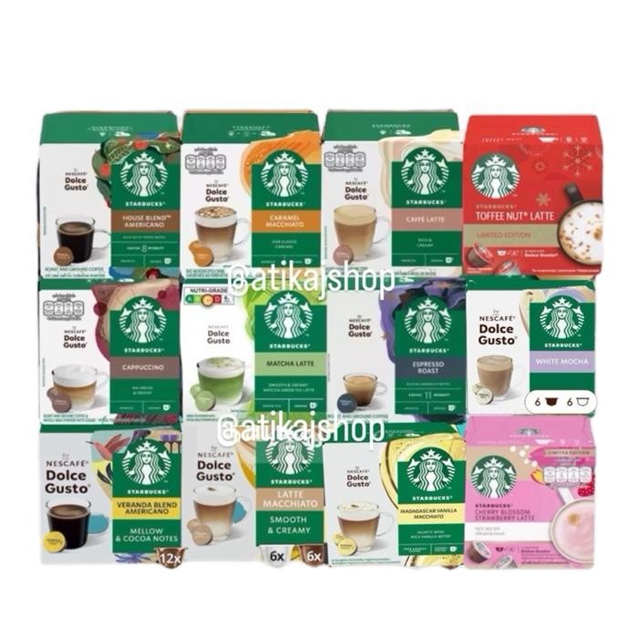 

Nescafe Dolce Gusto Ndg Starbucks Coffee Capsule