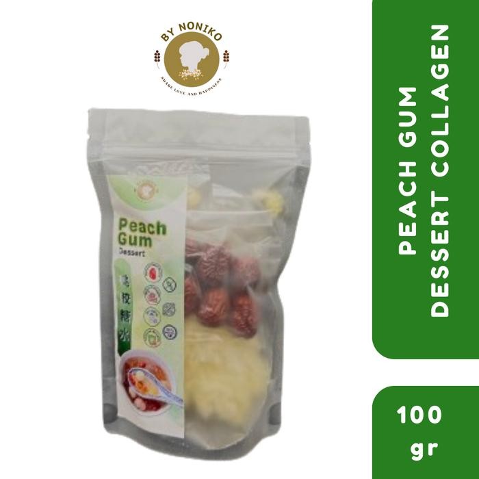 

Paket Peach Gum Dessert komplit Simple Pack kualitas Grade A+