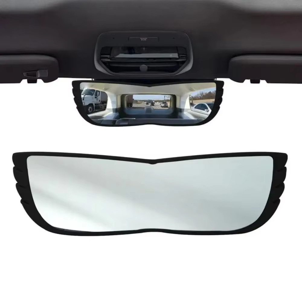

Car Interior Rear View Mirror Wide Angle Convex Rearview Mirror Universal Anti-glare Large Vision