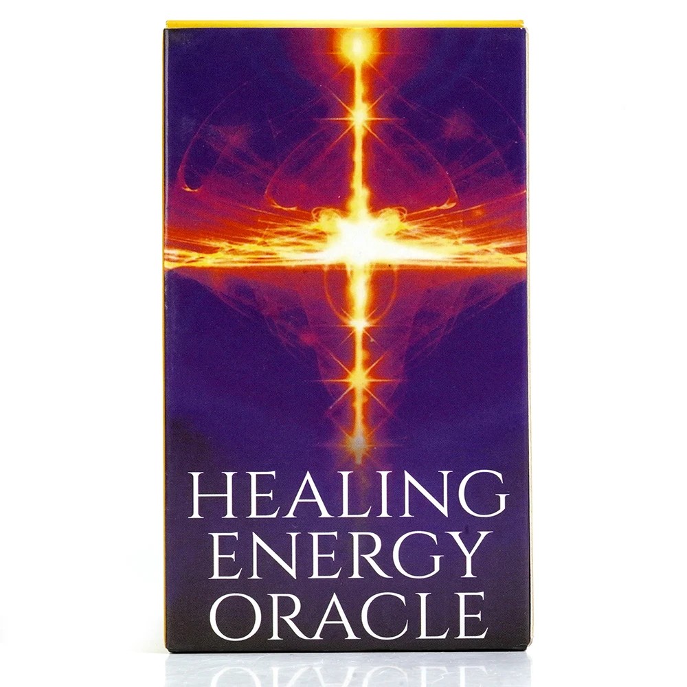 

Healing Energy Oracle Cards 54pcs Cards Tarot Deck wisdom of the Divine Witchy Beginner Tarot