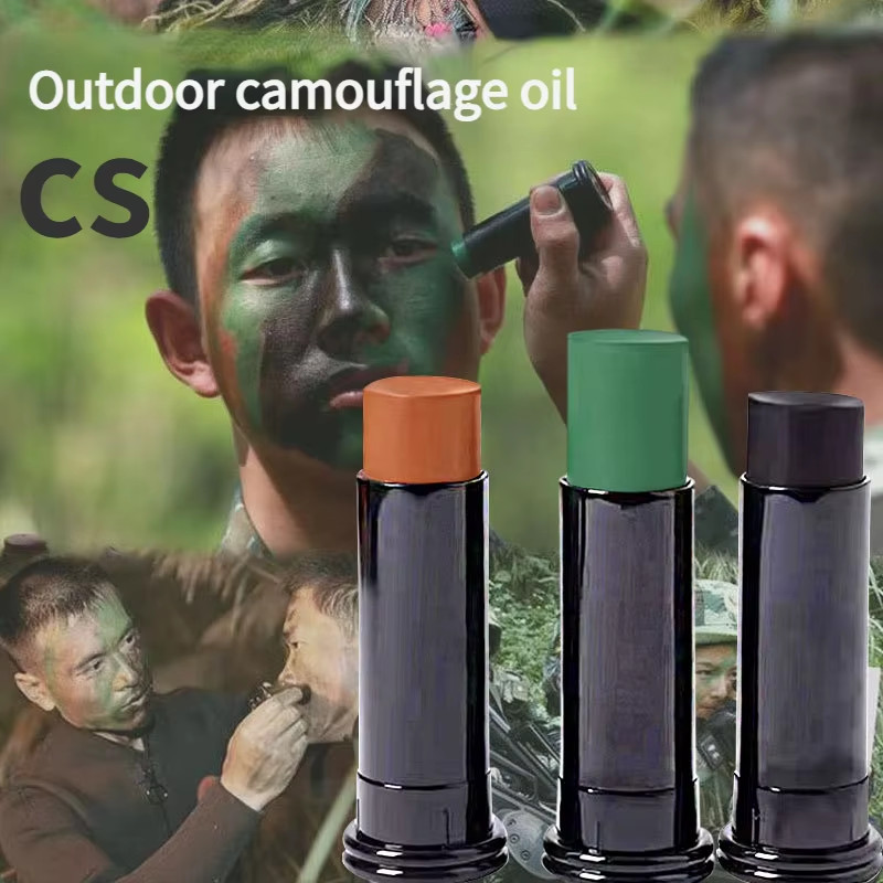 

3pcs Camouflage Face Paint Oil Suit CS Field Army Camo Color Cream Waterproof Body Face Paint Tube