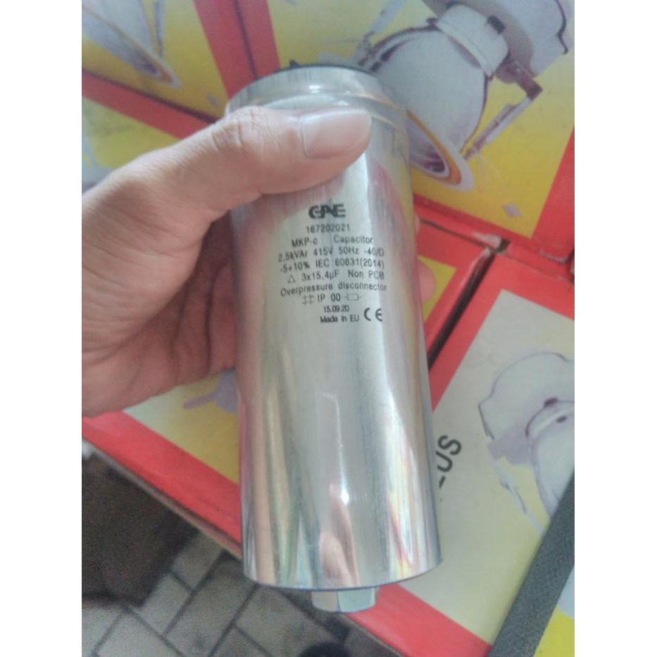 kapasitor 2,5kvar 3p GAE/capacitor 2,5kvar 3p GAE