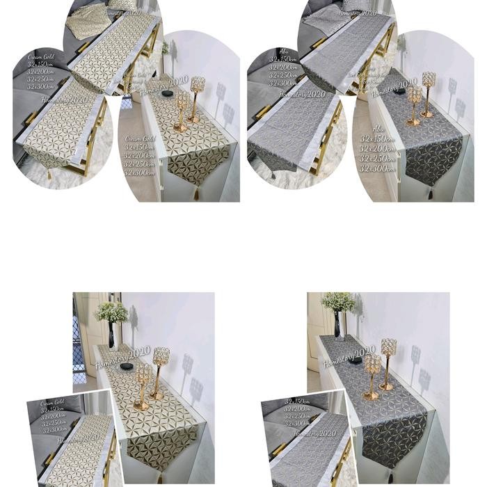 sarung bantal kursi taplak meja tamu makan bulat segi empat panjang