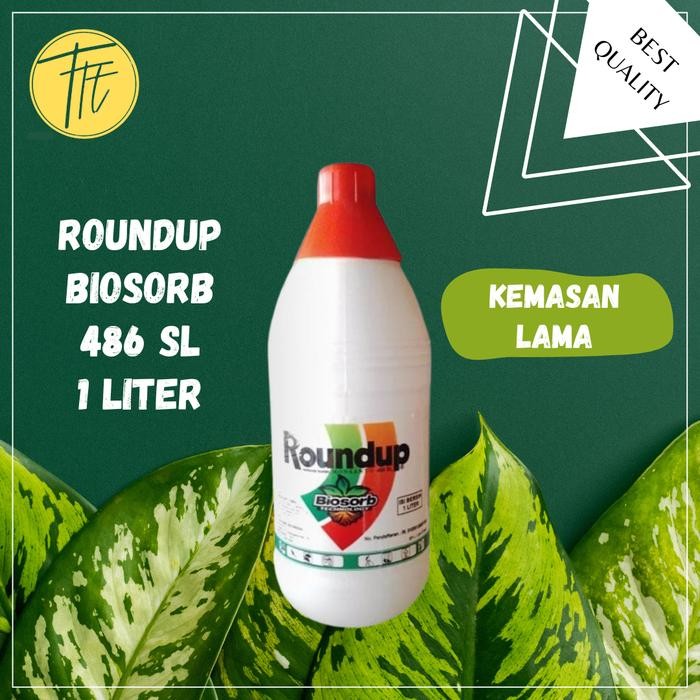 (Allthebest) Roundup 486 SL Obat Pembasmi Rumput 1 Liter