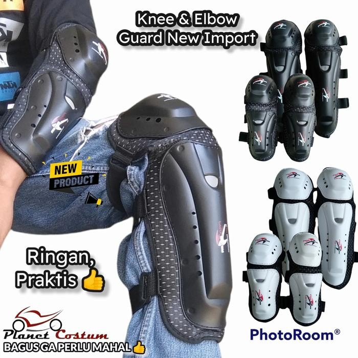 Body protector Decker Siku tangan lutut kaki new biker sepeda motor
