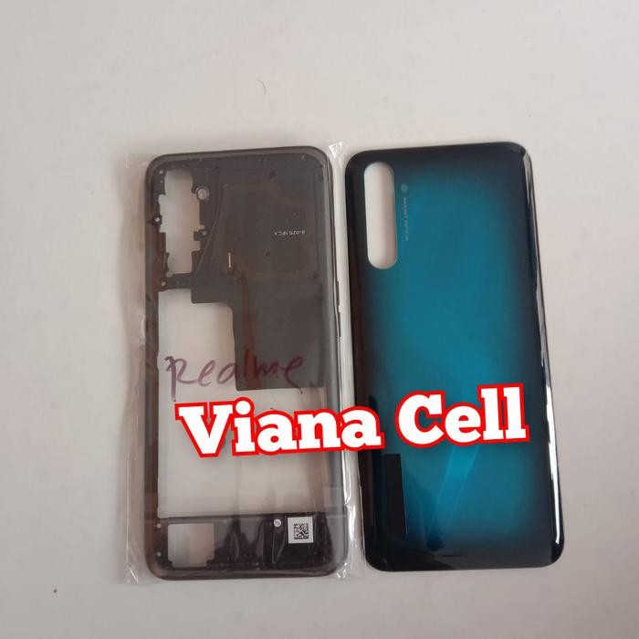 TUTUP MESIN BAZEL BACKDOOR REALME 6 PRO ORI CASING HOUSING FULLSET