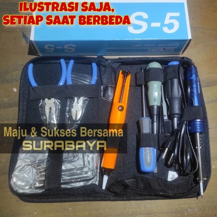 [Allthebest] CADIK ELECTRO TOOL SET KIT TOOLSET S-5 S5 TOOLS ELEKTRO ELEKTRONIK