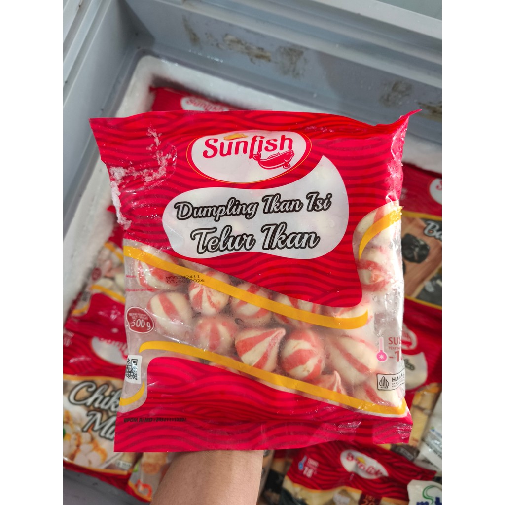 

SUNFISH DUMPLING IKAN ISI TELUR IKAN 500G