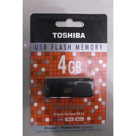 (Allthebest) USB Flashdisk Toshiba 4GB / Flash Disk Toshiba 4 GB USB ORIGINAL
