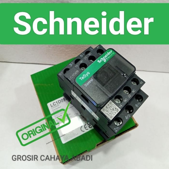 KONTAKTOR SCHNEIDER 25A 09M7 220VAC 3PHASE/KONTAKTOR SCHNEIDER 09M7