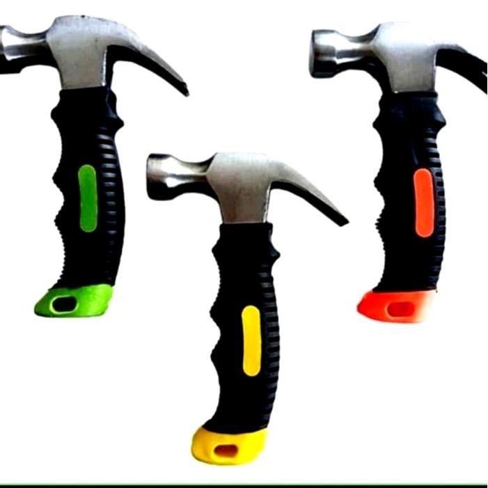 New Palu Mini palu Cebol Palu Kambing Cebol Gagang Karet Claw Hammer