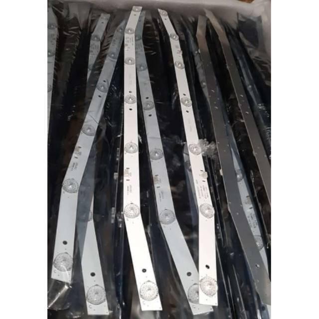 (Allthebest) 2 pcs Lampu backlight led tv coccoa 32 inc 7 kancing 6 volt (