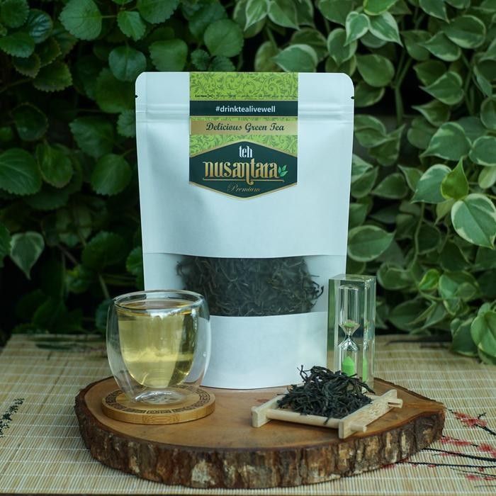 

Teh Nusantara Delicious Green Tea Teh Hijau Premium 100 Gr Bes Seller