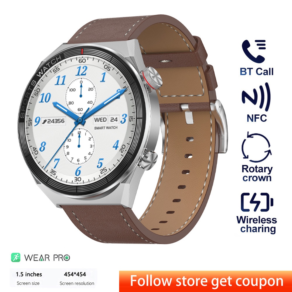 DT3 Mate Smart Watch for Men 1.5 Inch HD Screen NFC Smartwatch