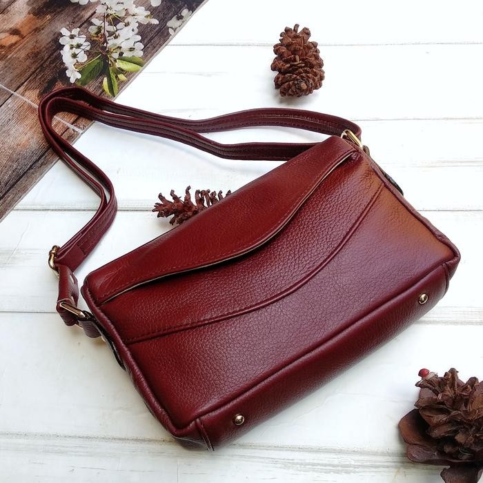 Tas Kulit Garut Tas Selempang Wanita Size S