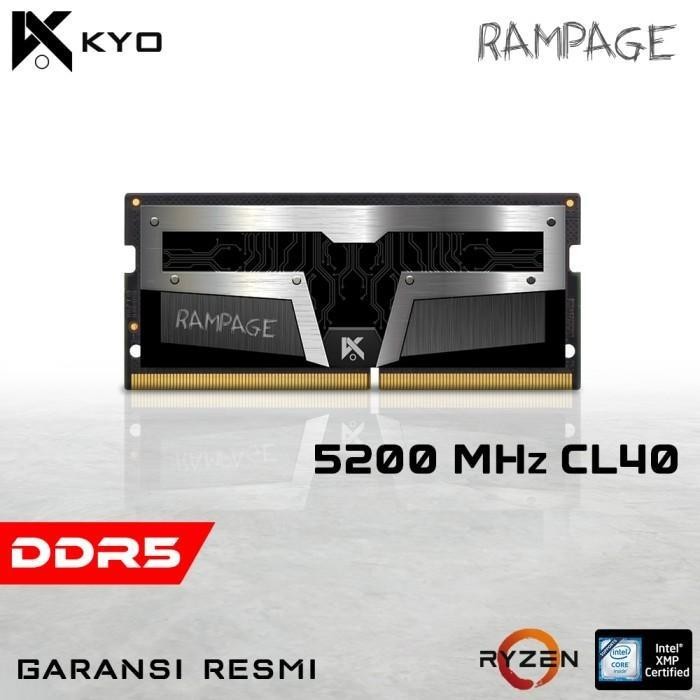 Ram Laptop Kyo Rampage Ddr5 16Gb (1X16Gb) 5200Mhz Pc41600 Ddr5 Sodimm