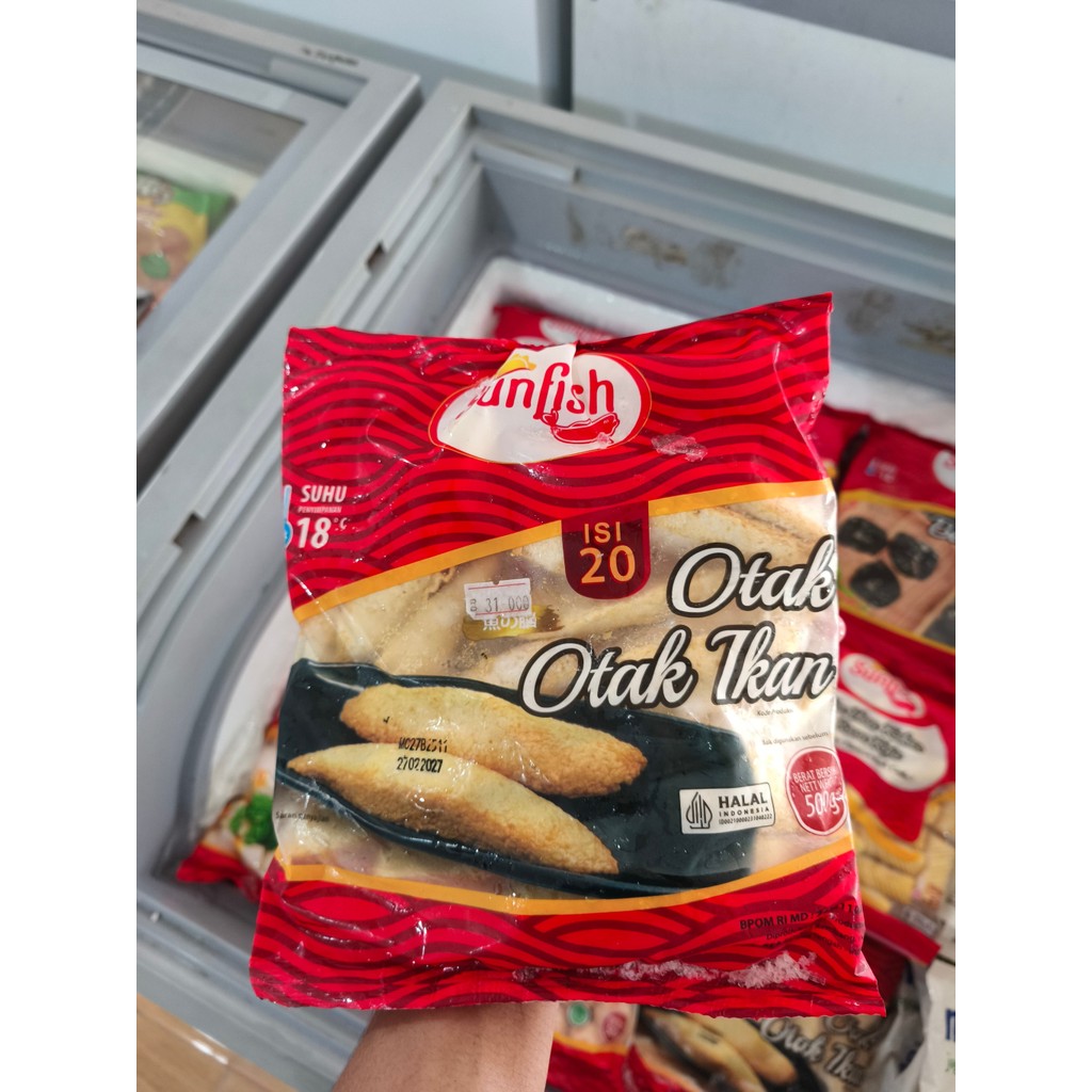 

SUNFISH OTAK-OTAK IKAN ISI 20 PCS 500G