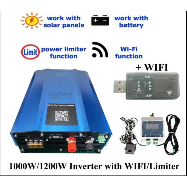 Grid Tie Inverter Limiter GTIL Solar Inverter On Grid Limiter 1200W