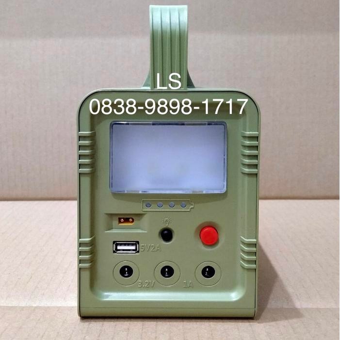 Lampu Sehen Solar Home Lighting System SHS 5W (Paket Lampu Solar Cell)