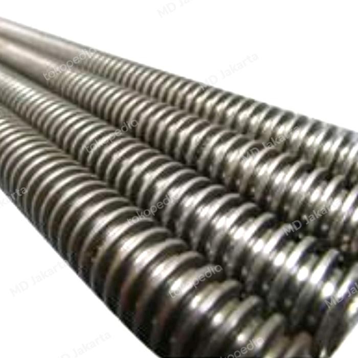 AS Drat Trapesium 1" x 1m Trapezodial Thread Rod 1" AS Drat Kotak