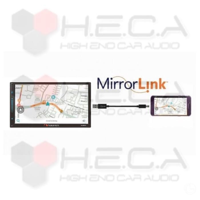 (Allthebest) NAKAMICHI NA-3101i Deckless Mirrorlink Head Unit NA3101i Double Din