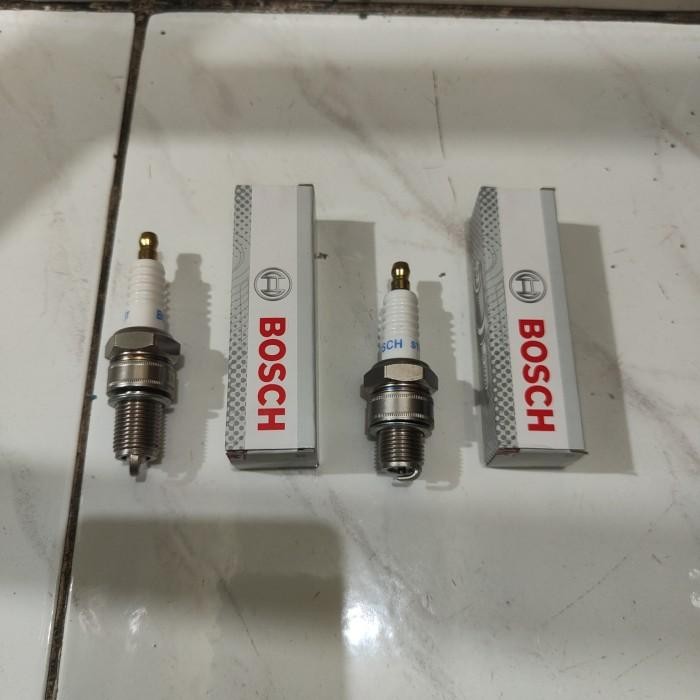 (Allthebest) Busi Vespa Drat Panjang Pendek Bosch