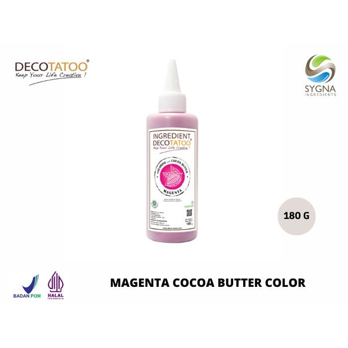 

Pewarna Makanan - Cocoa Butter Magenta Color - Decotatoo Gratis Ongkir