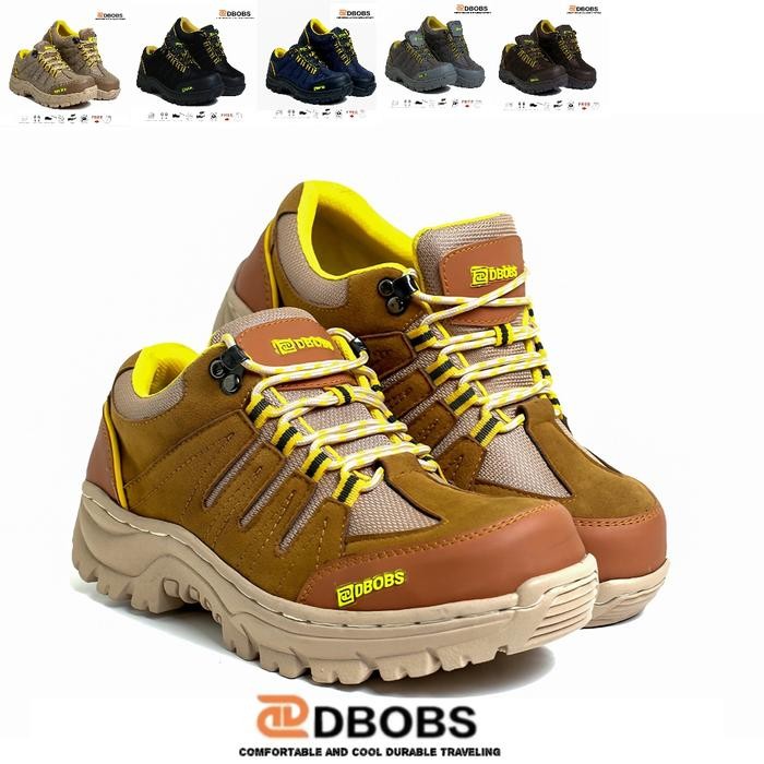 Sepatu Safety Touring Hiking Outdoor Ujung Besi Dbobs Huxley Ringan Dipakai Best Seller