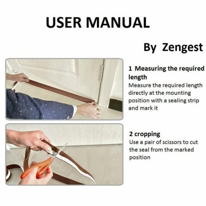 Karet Penutup Celah Pintu - Door Bottom Seal - Karet Lis Bawah Pintu
