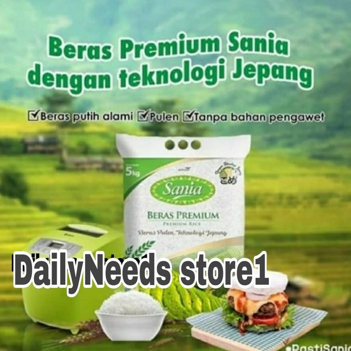 

Beras sania preum pulen 5 kg